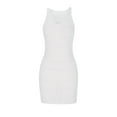 thumbnail image 7 of Diufon Mini Dresses for Women Round Neck Sleeveless Cover up Dress Summer Solid Color Dress, 7 of 7
