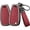 Long-red, variant on Key Fob Cover Compatible with Chevrolet Cruz Cavalier Trax Trailblazer 2010-2023 Keychain Case Holder Protector,National Flag-black