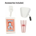 thumbnail image 5 of Countertop Popcorn Machine - Antique Style Foundation Popper - 8oz Kettle Old Maids Drawer Warming Tray and Scoop by Great Northern Popcorn (Red), 5 of 6