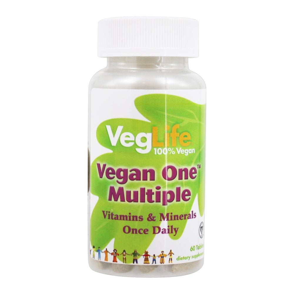 VegLife Vegan One Multiple Vitamins & Minerals 60 Tablet(s