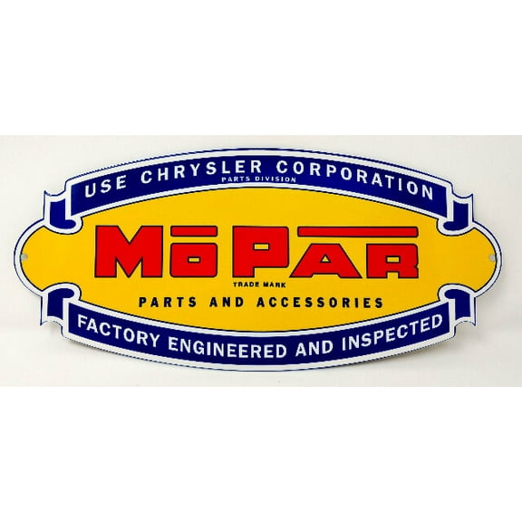 MOPAR Vintage 1948-1953 Steel Sign
