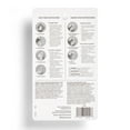 thumbnail image 3 of Hyper Tough Medium Removable Hinged Hooks, Oval Plastic Hooks for Hanging Keys, with 2 Strips, 1 lb Capacity, White, 8 Pc, 3 of 7