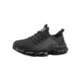 thumbnail image 2 of YOUYEDIAN Orthopedic Shoes for Women Arch Support Golf Shoes Wide Slip on Non Slip House Shoes Knitted Mesh Stretch Soft 2026 New Foam Shoes (Black), 2 of 7