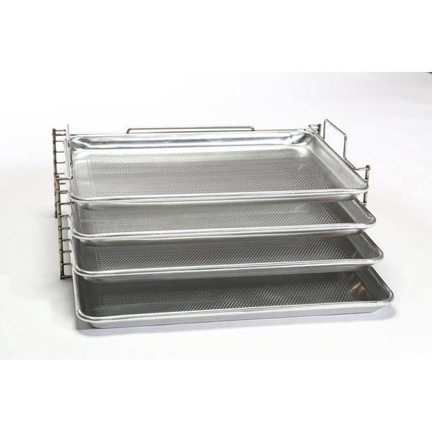 Bull Rack BR4 Grill Tray System Grill, Smoke, Dry and Cure Meats