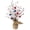 B, variant on Getwin,4th July Tree Table Centerpiece,Artificial Tree with Burlap Base Patriotic,Artificial Patriotic Bonsai Tree with Burlap Base for 4Th Of July Table Centerpiece