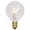 Clear, variant on Vickerman Multi-Colored G40 Twinkle Replacement Bulb, 5 per Box