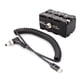 thumbnail image 1 of NP-F Tipo-C A NP-F550/570/770/970 Batería Ficly Adaptador de Alimentación de Batería Con 5-12V Cable de Resorte de Salida para El Monitor de Campo Transmisorio de Video, 1 of 6