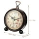 thumbnail image 5 of Reloj despertador de estilo vintage, silencioso, antiguo, retro, de mesa, decorativo, silencioso, sin tictac, clásico, retro, de escritorio (sin batería)., 5 of 5