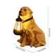 thumbnail image 3 of Adorno Colgante Solar con Forma de Cachorro | Material: Resina | Color: Amarillo | Tamaño: 30 Cm | Luz Led Solar | Decoración para Jardín | 1 Unidad, 3 of 6