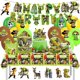 thumbnail image 2 of Película caliente Shrek Fiesta de cumpleaños Suministros Desechables Pancarta Pastel Bandera Colgante de Halloween Monstruo Shrek Globos Decoración de Cumpleaños, 2 of 3