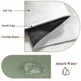 thumbnail image 6 of 8'x10' Area Rugs, Sage Green Indoor Outdoor Area Rug for Living Room Bedroom, Farmhouse Sage Green Ombre Washable Bathroom Rugs Kitchen Floor Carpet Mats Home Decor Aesthetic, 6 of 8
