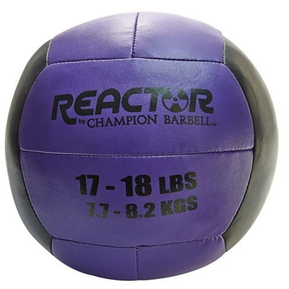 Konika Exports  17 - 18 lbs Medicine Ball, Purple
