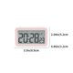 thumbnail image 3 of Reloj electrónico digital: pantalla LED, estéreo, alarma de repetición, cambio 12/24H, cuenta regresiva, pantalla 3D, negro y rosa, 3 of 8
