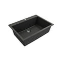 thumbnail image 2 of Bocchi 1634-0126 Campino Uno 27" Undermount Single Basin Granite Kitchen Sink - Black, 2 of 7