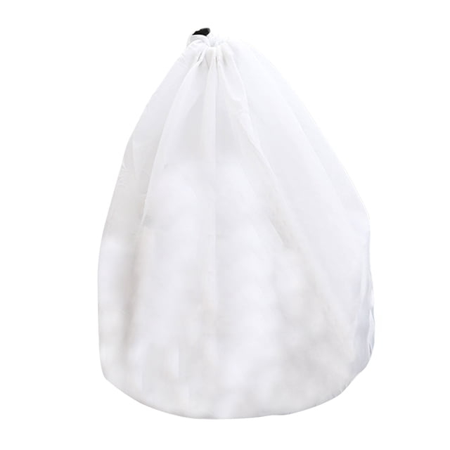 ZheElen Mesh Laundry Wash Bag Lingerie Socks Underwear Washing Machine Clothes Protection Net - L - A - Fine Net