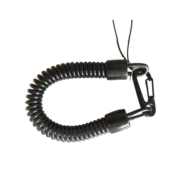 Greeniant Cuerda de resorte de 50 Uds., cuerdas de pesca de plástico TPU, precaución de seguridad, llaves de robo, línea elástica, teléfono Pescar Greeniant OD029091-01