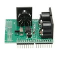 thumbnail image 3 of MIDI Adapter Board, MIDI Shield Serial To MIDI Module 24Pin RUN PGM Switch MIDI Connectors MIDI Shield Breakout Board For R3 AVI PIC Digital Interface Adapter, 3 of 8