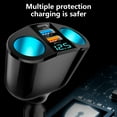 thumbnail image 6 of YongCo Car Charging Double USB & USB C Vehicles Socket Splitter Fast Charging Power Adapter for 12V-24V Car Trucks, 6 of 8