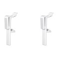 thumbnail image 4 of Vertical Blinds Valance Clip,Valance Clip Vertical Blinds Dust Cover Holder Bracket,Vertical Blind Repair Vane Savers,Vertical Blinds Repair Windproof Clip for Vertical Blinds Replacement, 4 of 5