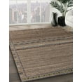 thumbnail image 2 of Ahgly Company Indoor Rectangle Abstract Dark Brown Area Rugs, 5' x 7', 2 of 6