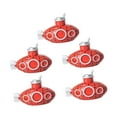 thumbnail image 3 of TISHITA 5 Pieces Mini Submarine Tank Ornament Decorative Versatile Children Toy Red, 3 of 8