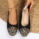 thumbnail image 5 of Zapatos de verano para mujer, sandalias casuales para mujer, sandalias bordadas de fondo plano Wmkox8yii nm9952, 5 of 8