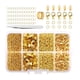 thumbnail image 4 of Kit de fabricación de joyería Macarena Juego de herramientas Dorado Anillos de salto abiertos, 4 of 7