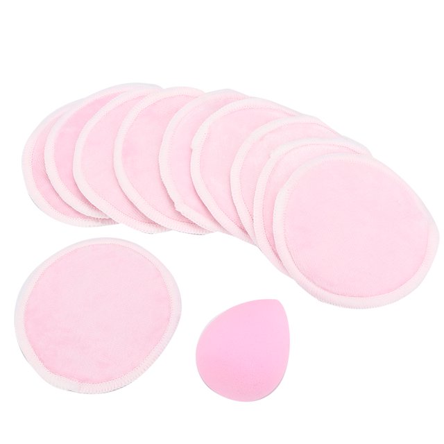 Puff desmaquillante facial, limpieza profunda facial, almohadilla de algodón reutilizable, toallita de algodón, salida de alta intensidad