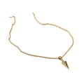 thumbnail image 1 of Collar con colgante Yinane Hip Hop Cadena de suéter Oro, 1 of 8