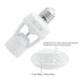 thumbnail image 5 of 360 Degrees PIR Human Induction Motion Sensor LED Night Lamp Socket Base AC110V-220V Delay Time Adjustable Switch, 5 of 7