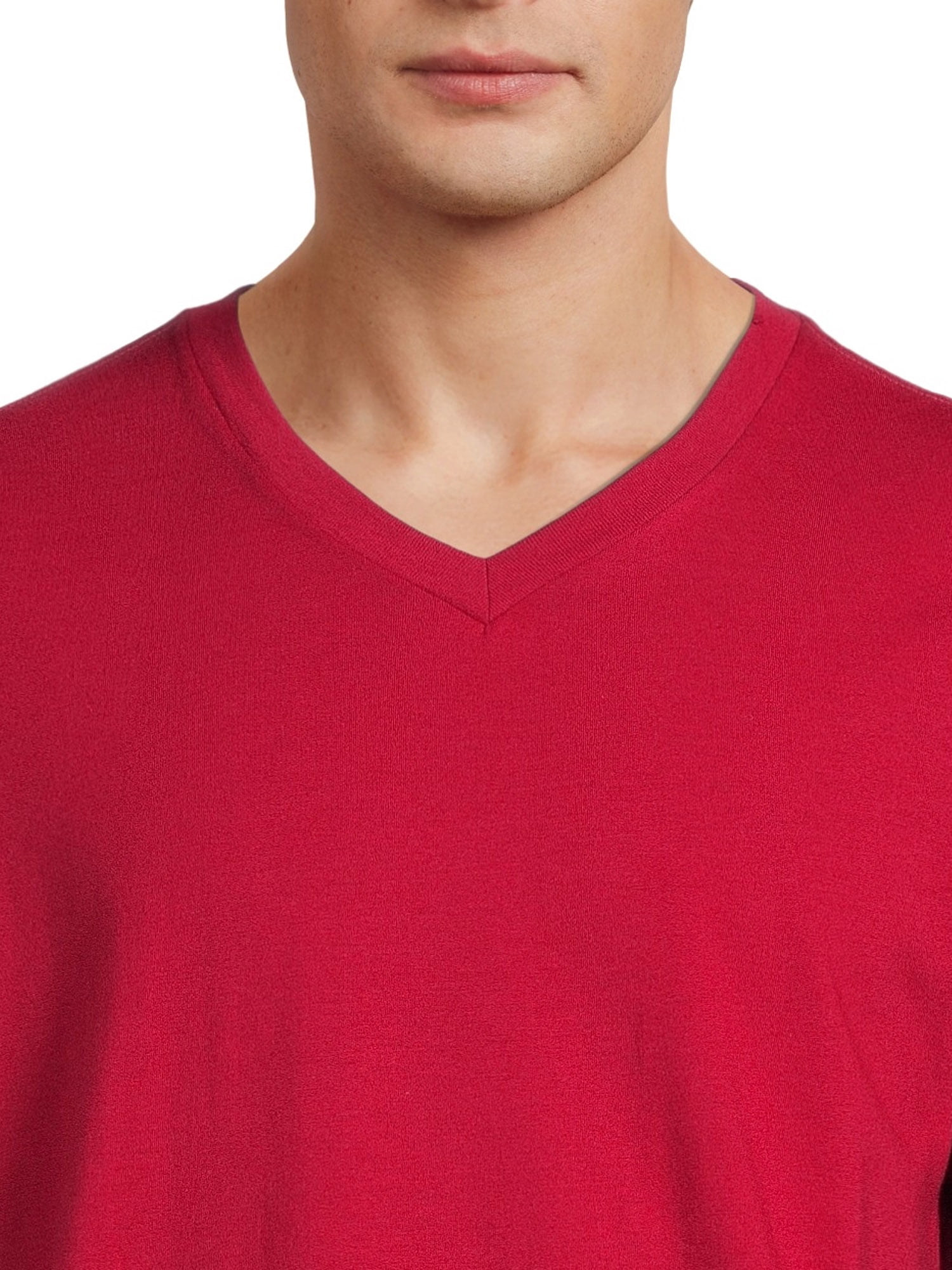 George Men's Short Sleeve V-Neck Tee