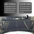 thumbnail image 4 of Hood Insulation Pad For Hyundai Santa Fe 2013 2014 2015 2016 2017, Front Engine Insulation Cotton Soundproof Pad Cover Fireproof Mat-black-Style B, 4 of 5