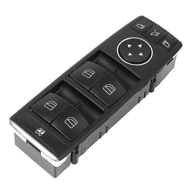 Interruptor de Elevalunas Eléctrico XCF para Mercedes Benz W212 W204 A2128208310 Color Negro