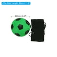 thumbnail image 2 of Uxcell 2Pcs 2.5" Sports Wrist Ball Soccer for Exercise Fluorescent Green, 2 of 5