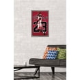 thumbnail image 2 of Michael Jordan - Jersey Wall Poster, 14.725" x 22.375", Framed, 2 of 3