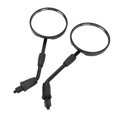 thumbnail image 1 of Motorcycle Rear View Mirrors, M8 Bolt 360 Degree Rotatable 1 Pair High Definition Lens Shock Resistant Motorcycle Side Mirrors  for Street Bike, 1 of 7