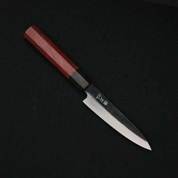 Petty Blue Steel Red Ebony Wood Handle 140mm/5.5in