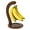 Brown, variant on Bambloom Bamboo Banana Holder,Banana Hanger with Hook and Base for Kitchen Countertop,7x11.4",Black