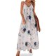 thumbnail image 1 of Vestido sin mangas con estampado de mahjongg floral rosa, vestidos para fiesta de graduación, vestidos de verano para mujer 2024, vestidos para mujer, 1 of 7