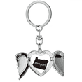 thumbnail image 1 of Oregon The United States Of America Map Heart Angel Wing Key Chain Holder, 1 of 3