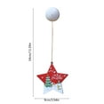 thumbnail image 3 of NWOKYZGH 1Pc Christmas Window Decorations Lights Battery Operated Christmas Window Lights Silhouette with Suction Cup Santa Claus Snowman for Xmas Party Indoor Outdoor Decor, 3 of 6