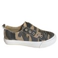 thumbnail image 6 of Gypsy Jazz Womens Adalyn Canvas Slip On Fashion Sneaker (Camo, 8.5), 6 of 7