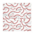 thumbnail image 6 of Wukai Baseballs Waterproof Tablecloth for Kitchen Dining, Fits Square Tables for 2-4 Seats -54"x54", 6 of 7