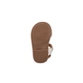 thumbnail image 2 of bebe Toddler Girl's Sandals – Fashion Flat Sandals, Cute Summer Shoes for Little Girls with Flower and Braided Strap, 2 of 11