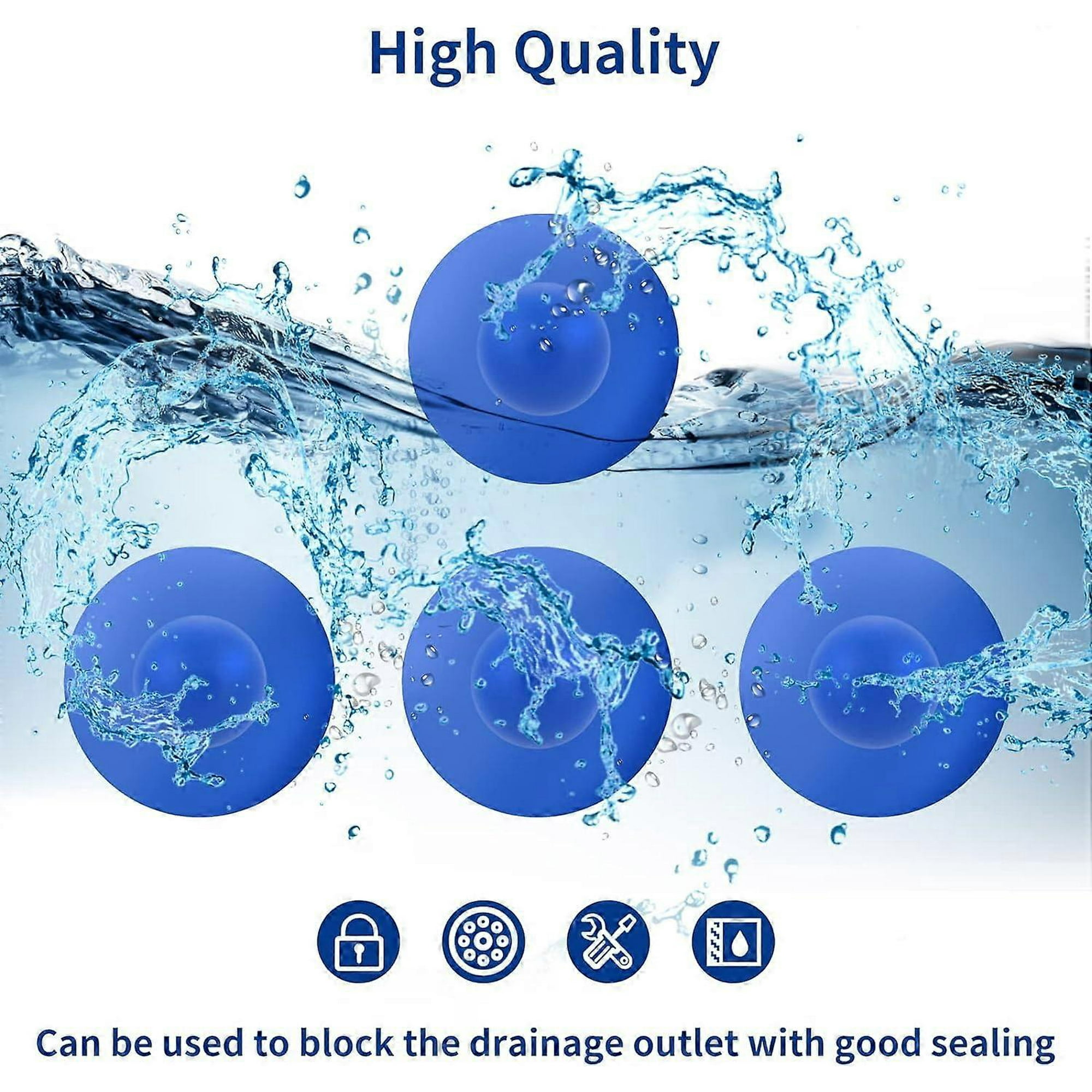 Bouchons En Caoutchouc Pour Piscines - VGEBY - Anti-gel - Multifonction