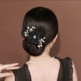 thumbnail image 3 of Jnismy Hair Bun Maker Floral Lazy Hair Curler - Deft Bun Twister, Long Hair Easy Fast Snap Roll Tool, 3 of 6