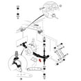 thumbnail image 5 of 10L0L 4-Leaf Heavy Duty Golf Cart Rear Leaf Spring Kit for Club Car DS 1014675 with Bushing Sleeves, 5 of 8