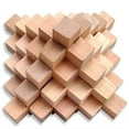 thumbnail image 2 of Wooden Kongming Lock, 3D Brain Teaser Puzzle, Office Decompression Puzzle For Adult, Desktop Intelligence Gift For Kids (Big Pineapple) For Adult, 2 of 4