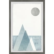 Parvez Taj Moon Above Iceberg Framed Wall Art