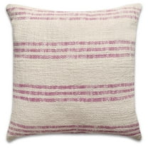 PILLOWPIA Trilli Striped Cotton Pillow Cover, 20'' x 20'', Decorative Throw Pillow Case
